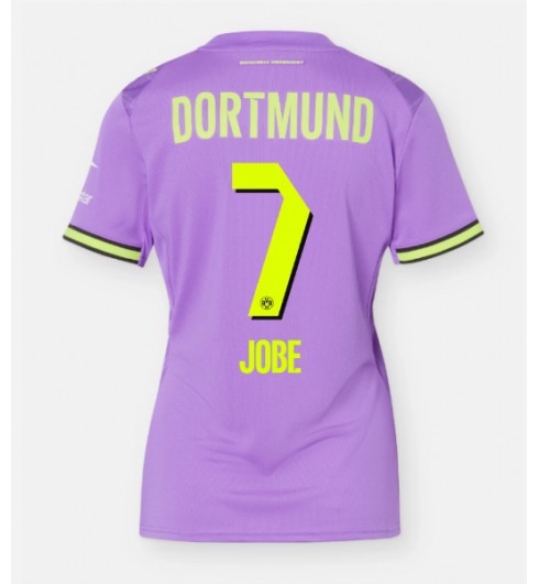 Borussia Dortmund Jobe Bellingham #7 Kolmaspaita Naisten 2026-27 Lyhythihainen Borussia Dortmund Jobe Bellingham #7 Kolmaspaita Naisten 2026-27 Lyhythihainen